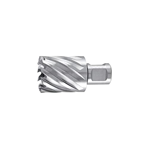 Image of Ruko HSS Core Drill Bit with 3/4 inch Weldon Shank, CBN Ground, Bright Finish, 14.0 mm Diameter, 63.0 mm Length, R108214