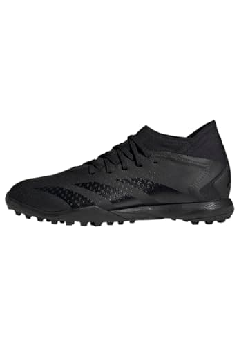 Image of adidas Unisex Predator Accuracy.3 Turf Boots, Core Black/Core Black/Cloud White, 8 UK