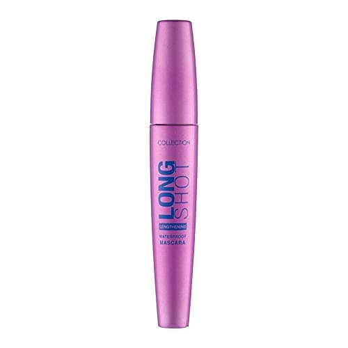 Image of Collection Cosmetics Long Shot Lengthening Mascara, False Lash Effect, 8ml, Waterproof Black