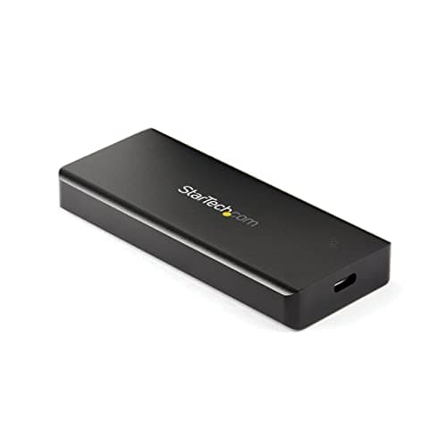 Image of StarTech.com USB-C 10Gbps M.2 NVMe PCIe SSD Enclosure - Rugged Aluminum External M.2 PCIe M-Key Case IP67 Rated - 1GB/s Read/Write - Supports 2230/2242/2260/2280 - TB3 Compatible - Mac/PC (M2E1BRU31C)