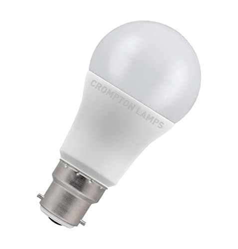 Image of Crompton Lamps LED GLS 11W BC-B22d Dimmable (75W Equivalent) 6500K Daylight Opal 1055lm BC Bayonet B22 Frosted Light Bulb