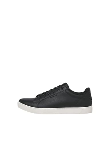 Image of JACK & JONES Jfwtrent Pu Anthracite 19 Noos, Men’s Low-Top Sneakers, Grey (Anthracite Anthracite), 10 UK (44 EU)