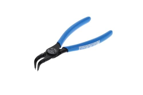 Image of GEDORE Circlip Pliers for Inner circlips, 90° Angled, Shaft Dia. 8-13 mm, Tip Dia. 0.9 mm, Steel, 8000 J 01
