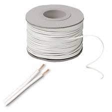 Image of ACD 100m Drum White 2 Core Bell Wire - Door Bell Wire