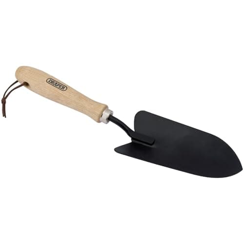 Image of Draper 83988 Carbon Steel Hand Trowel with Hardwood Handle