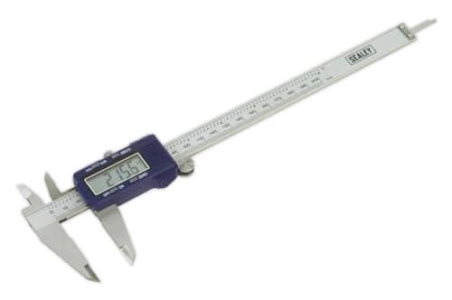 Image of Sealey Ak9622Ev Digital Vernier Caliper 0-200Mm/0-8