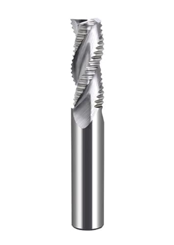 Image of HRC55 Carbide Roughing End Mill 3 Flutes 4 CNC Router Spiral Bit Milling Cutter D10 D12 75L Aluminum Steel Machining Titanium Coating Metal Tool(D12X75L,3F)