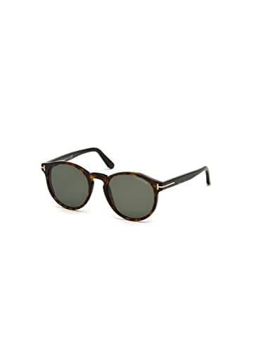 Image of Tom Ford Unisex Adults’ FT0591 52N 51 Sunglasses, Brown (Avana Scura/Verde)