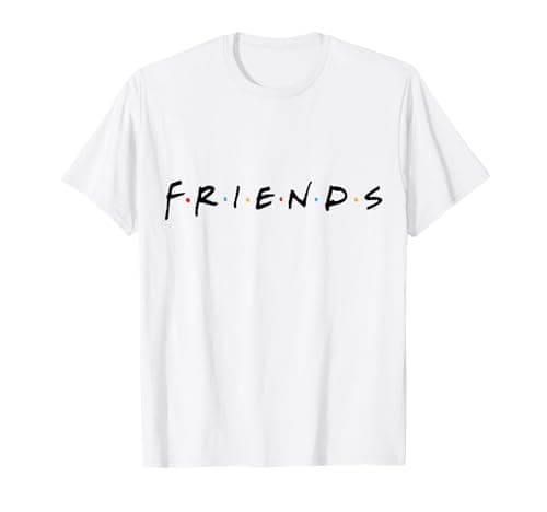 Image of Friends TV Show Logo Classic Best 90s Fan Retro Lover Sitcom T-Shirt