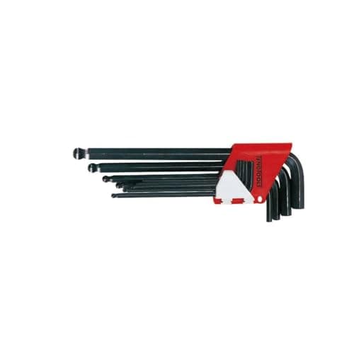 Image of Teng 1479MM 9 Metric 1.5-10mm Ball-Point Hex Key Set