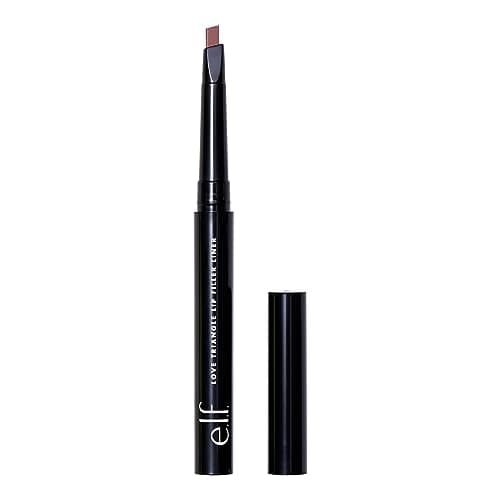 Image of e.l.f. Love Triangle Lip Filler Liner, 2-in-1 Lip Liner Pencil For Sculpting & Filling, Long-Lasting Intense Colour, Mauve