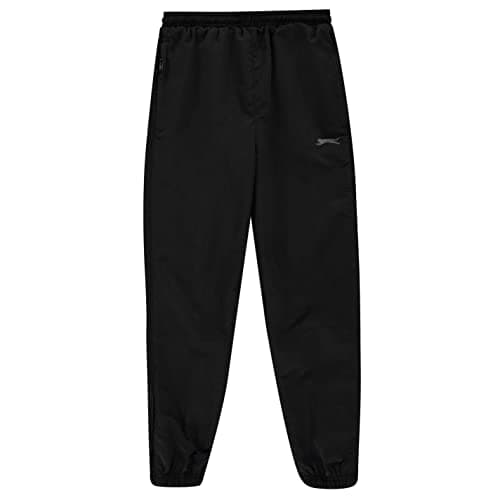 Image of Slazenger Kids Closed Hem Woven Pants Juniors Boys Sports Casual Bottoms Black 13 (XLB)