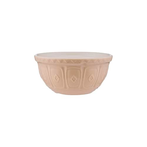 Image of Mason Cash Cane Mixing Bowl Size 30 | Iconic 21cm Earthenware Bowl | 1.1 Litre Capacity | Dishwasher Safe | Classic British Design