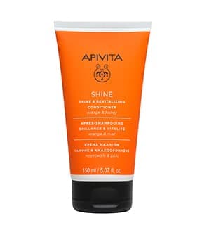 Image of Parapharmacy - Apivita Shine and Revitalizing Conditioner for All Hair Types With Orange & HoneyConcerns:Shine & Revitalizing 150ml