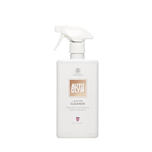 Image of Autoglym Leather Cleaner, 500ml - Car Leather Cleaner Deep Cleans and Freshens Automotive Leather Upholstery