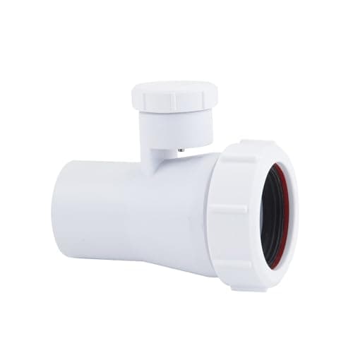 Image of McAlpine 1 1/2" Anti Siphon Adaptor - White
