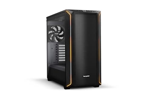 Image of be quiet! Shadow Base 800 DX Black PC Case, Pure Wings 3 140mm PWM Fans, ARGB Lighting, USB 3.2 Gen. 2 Type-C, Airflow, E-ATX Motherboard, 420mm Radiators, Tempered Glass Side Window