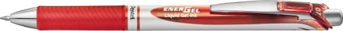 Image of Pentel 0.7 mm Energel Xm Gel Pen Retractable - Red (Pack of 12)