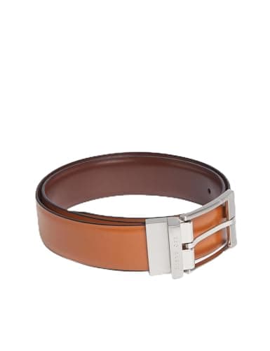 Image of Ted Baker CONNARY Reversible Leather Belt tan 34