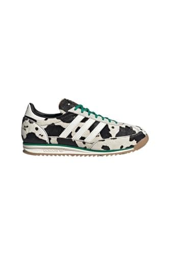 Image of adidas Originals SL 72 Womens Shoes, Cow Print Black White, 4.5 UK
