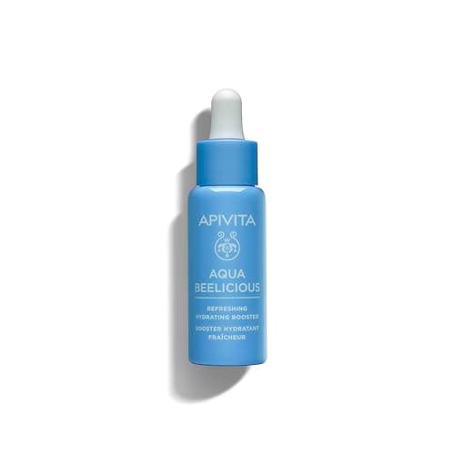 Image of Apivita Aqua Beelicious Refreshing Moisture Booster 30ml - Propolis, Honey, Hyaluronic Acid - Hydration, Reduces Blemishes, Strengthens the Skin, Increases Freshness - Water-Gel Texture