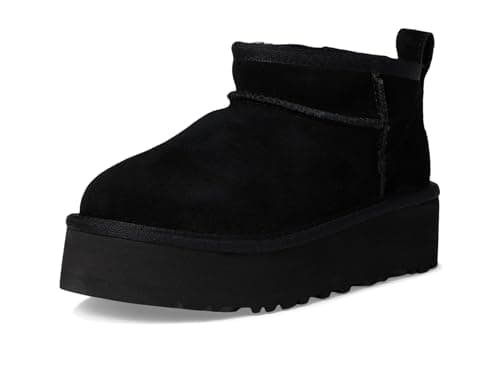 Image of UGG Womens Ansley Slippers, Black, 6 UK