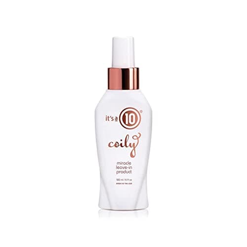 Image of It’s a 10 Haircare - Coily Miracle Leave-In, Conditioning Spray, Frizz-Free, for Curly and Wavy Hair, Natural Ingredients, 120ml