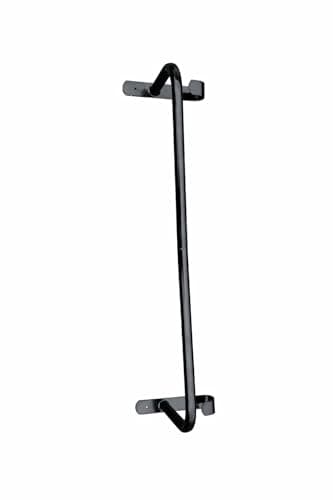 Image of Horse Masters Blanket Rack with Tack Hooks – Heavy Duty Powder Coated Blanket Bar for Horses | Portable Tack & Rug Storage Organiser for Stable & Tack Room