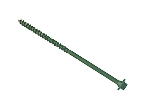 Image of ForgeFast Timber Fixing Screws | 7.0 x 100mm | Green | Tub 50