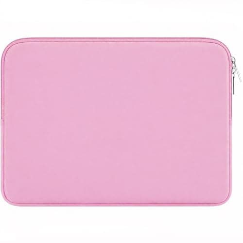 Image of RAINYEAR Laptop Sleeve Case Compatible with 13.3 Inch Notebook Computer Tablet Chromebook 14" MacBook Pro/Max M5 M4 M3 M2 M1 Soft Cover Protective Case Zipper Carrying Bag(Pink)