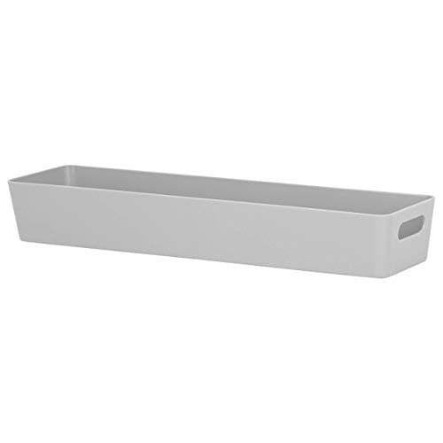 Image of Wham 12.01 40cm Rectangular Home Studio Storage Basket (Grey)