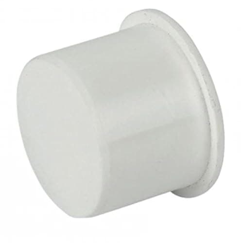 Image of FLOPLAST 40mm White Pushfit Waste Pipe Plug - Bag of 2