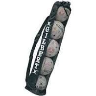 Image of Gilbert Netball Tubular Ball Tube Holdall - BLACK
