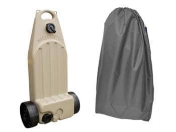 Image of BAGS 4 EVERYTHING Wastemaster Bag/Cover in Lightweight Waterproof Material (Grey)