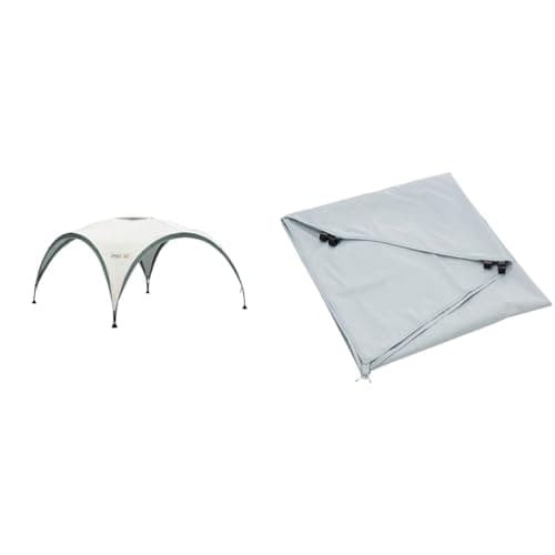 Image of Coleman Gazebo, Event Shelter for Garden and Camping, Sturdy Steel Poles Construction, Large Tent & Unisex Side Panel Event Shelter Pro, Silver, XL - 4.5 m