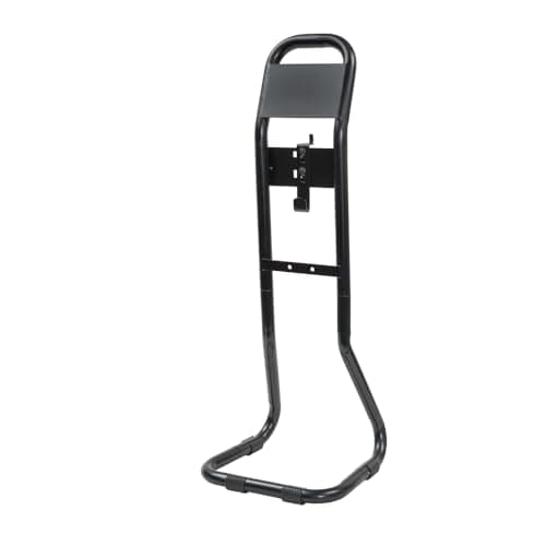 Image of Firechief Flat Pack Fire Extinguisher Stand, Single, Black - Versatile Stand for Water, Powder, Foam, or CO2 Fire Extinguisher - for Offices, Premises, and Workplaces