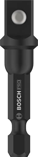 Image of Bosch 1x PRO Socket Adapter with Ball Connection (144 x 66 mm, Professional Accessory Screwdriver, Drill Drivers)