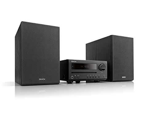 Image of Denon D-T1 Home audio mini system Black 30 W D-T1, Home audio mini system, Black, Monotone, 30 W, 2-way, 12 cm