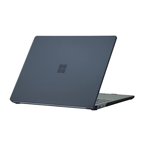 Image of Se7enline Compatible with 2022 2021 2020 2019 15 inch Microsoft Surface Laptop Case for Surface Laptop 5/4/3 Model 1872/1873/1953/1979 Hard Shell Case,Matte Black
