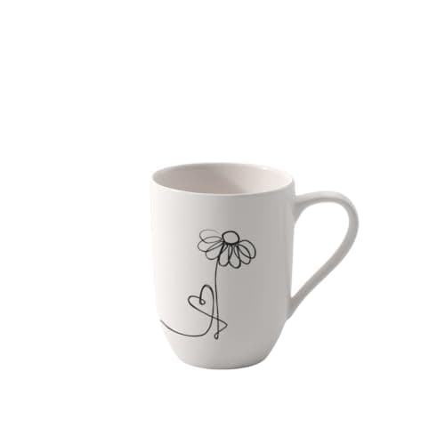 Image of Villeroy & Boch – Statement Lines Mug Family, 280 ml, Premium Porcelain, White