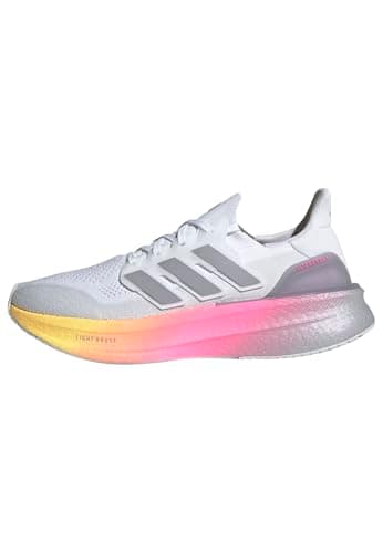 Image of adidas Men's Ultraboost 5 Sneaker, White/Glory Grey/Lucid Pink, 11 UK