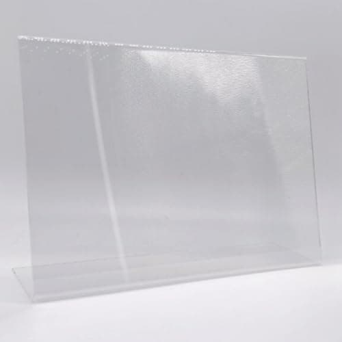 Image of Acrylic Poster Holder Perspex Display Stand (Landscape, A3) - Clear Display for Promotional Materials, Easy Insert Design, Durable Acrylic Construction