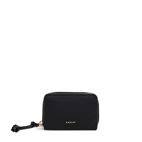 Image of RADLEY London Fountain Park Women's Leather Small Zip Around Purse, Black