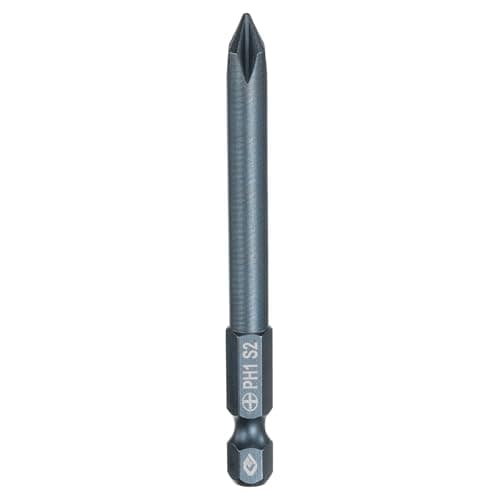 Image of sourcing map #1 Phillips Screwdriver Bit PH1 1/4" Hex Shank 3" (75mm) Long 0.24" Rod Magnetic Cross Head Drill Bits S2 Steel Industrial Screw Driver Bit for Electric Power Tools, Blue
