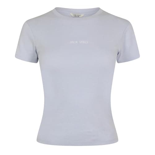 Image of Jack Wills Womens Baby T-Shirt Ice Blue 10
