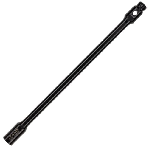 Image of Rennie Tools - 400mm Long 1/2" BSP Diamond Core Drill Extension Rod – Heavy Duty Steel Core Bit Extension Bar for SDS, SDS+ & Standard Core Drills. For Dry Core Drilling
