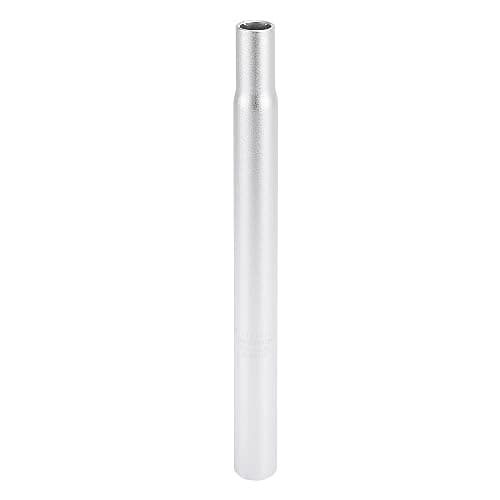 Image of X AUTOHAUX 25.4x300mm Bicycle Seat Post Aluminum Alloy Seat Tube Silver Tone
