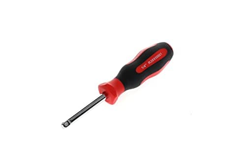 Image of GEDORE red Square driving handle, 1/4" 6.3 mm drive with square socket in the handle, for Sockets, R38950001
