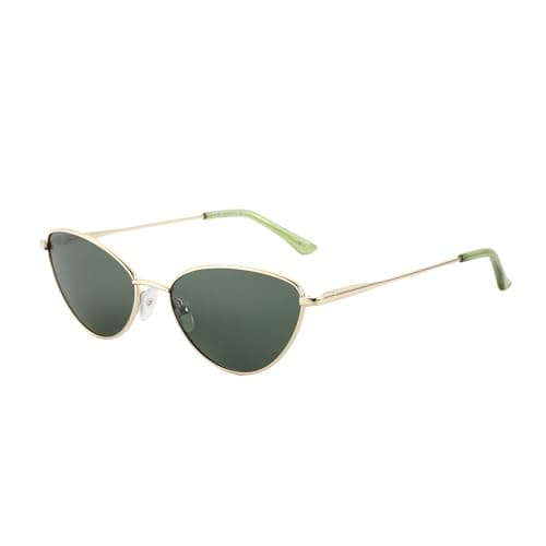 Image of ZENOTTIC Polarised Sunglasses for Women, Small Cat Eye Metal Frames, Lightweight Design, 100% UV400 Protection