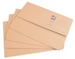 Image of DOCUMENT WALLETS (50PK) BUFF KF23010 By Q CONNECT